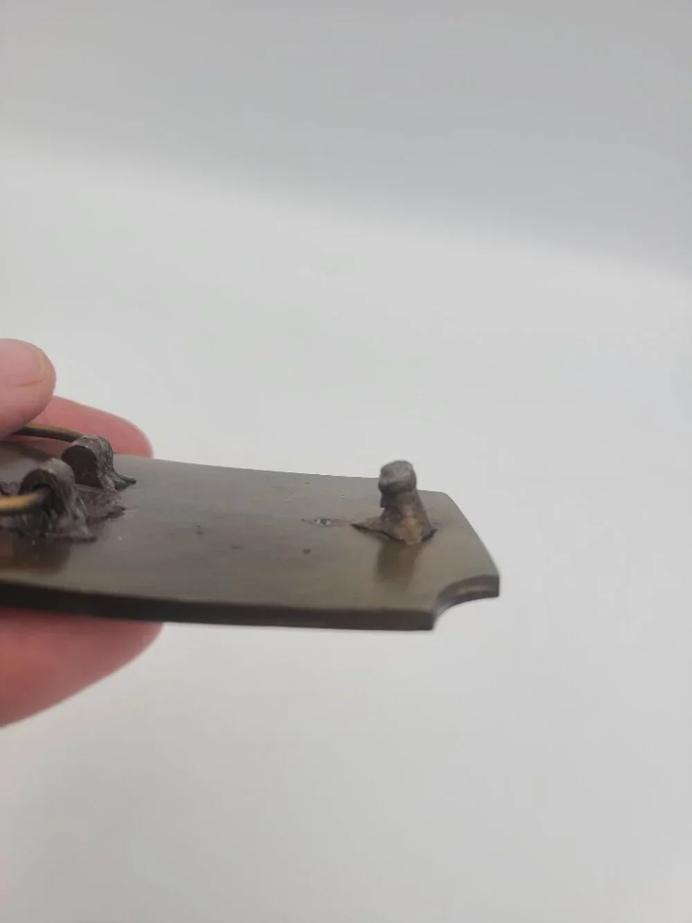 Cleveland Brass Belt Buckle 1921-1983 Carriage Wells Fargo?